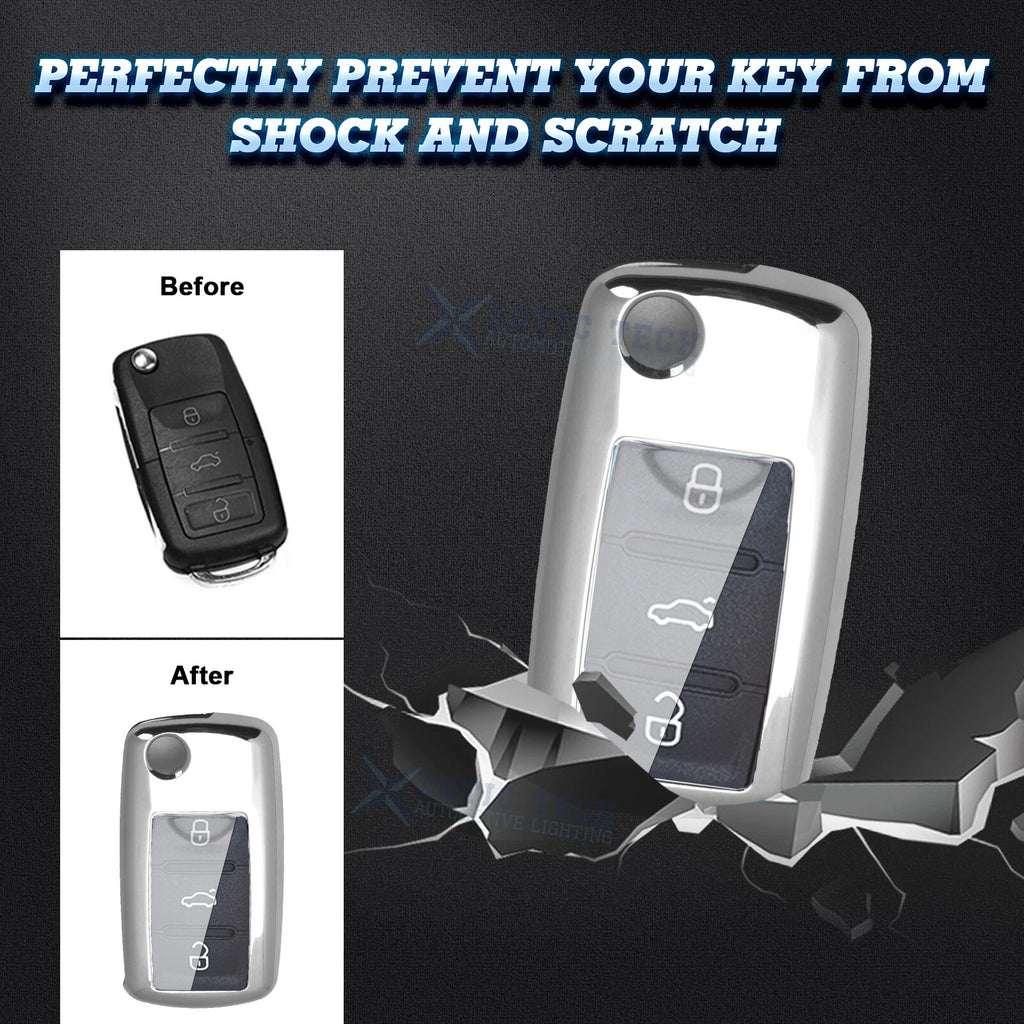 Smart Key Cover Case for Volkswagen GTI Jetta Golf (2011-2021)