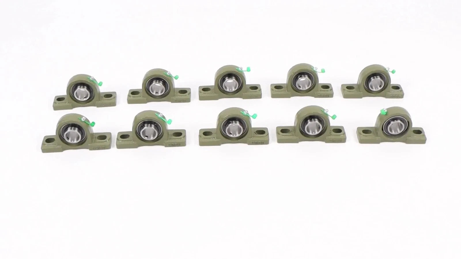 Set of 10 Pillow Block Bearings for Make Model