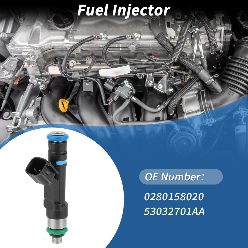 Fuel Injector for Jeep Grand Cherokee, Liberty, Commander, Dodge Nitro 3.7L (2005–2010)