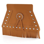 PU Leather Rear Fender Mud Flap Mudguard Cover for Harley