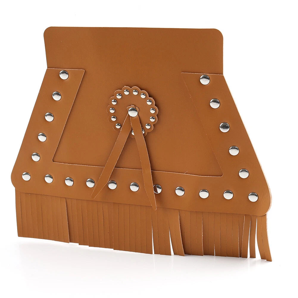 PU Leather Rear Fender Mud Flap Mudguard Cover for Harley