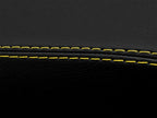 Leather Console Lid Armrest Cover for Toyota Camry (2002–2006) Yellow Stitch