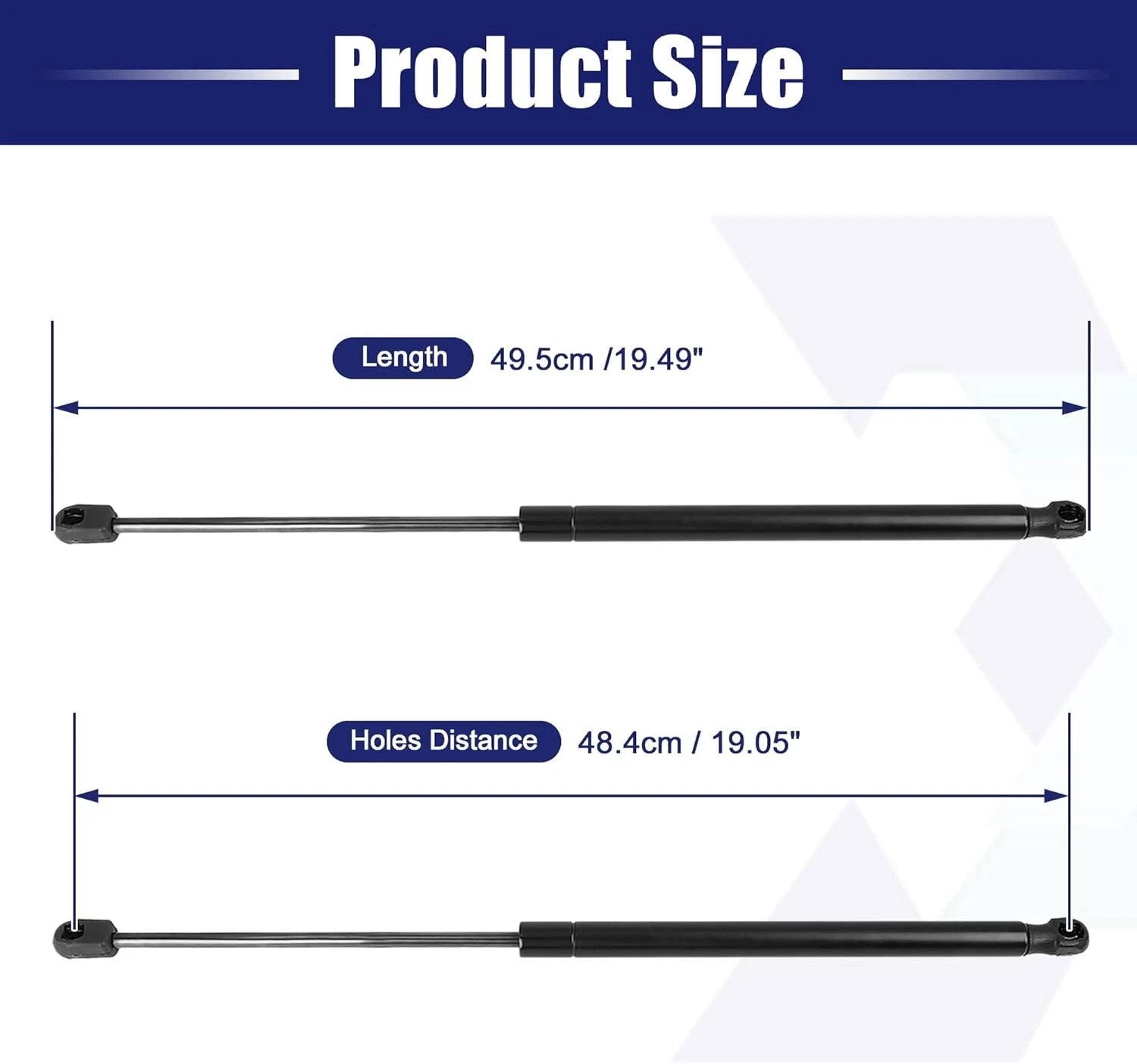 Rear Hatch Liftgate Gas Lift Supports for Ford Focus (2004-2011)