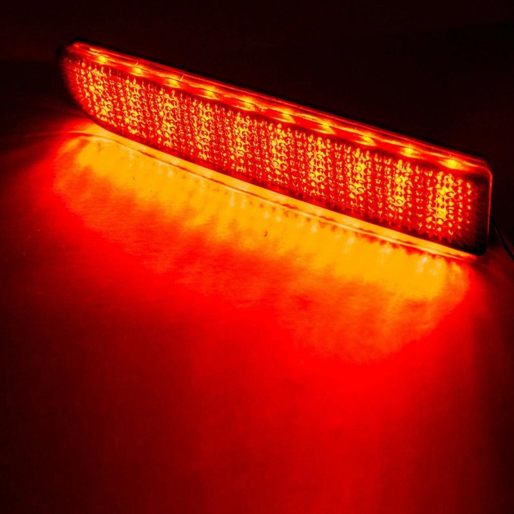 Smoked Lens LED Reflector Tail Brake Light for Mitsubishi Lancer EVO X (2008-2018)