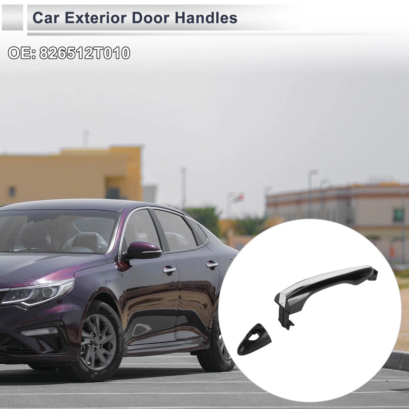Front Left Door Handle for Kia Optima (2011–2015) No. 826512T010