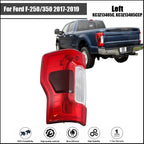 Tail Light for Ford F-250/350 (2017–2019) Halogen Black Left Driver