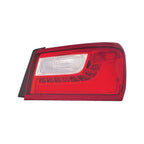 Replacement Passenger LED Outer Tail Light Assembly for 2016-18 Chevy Malibu