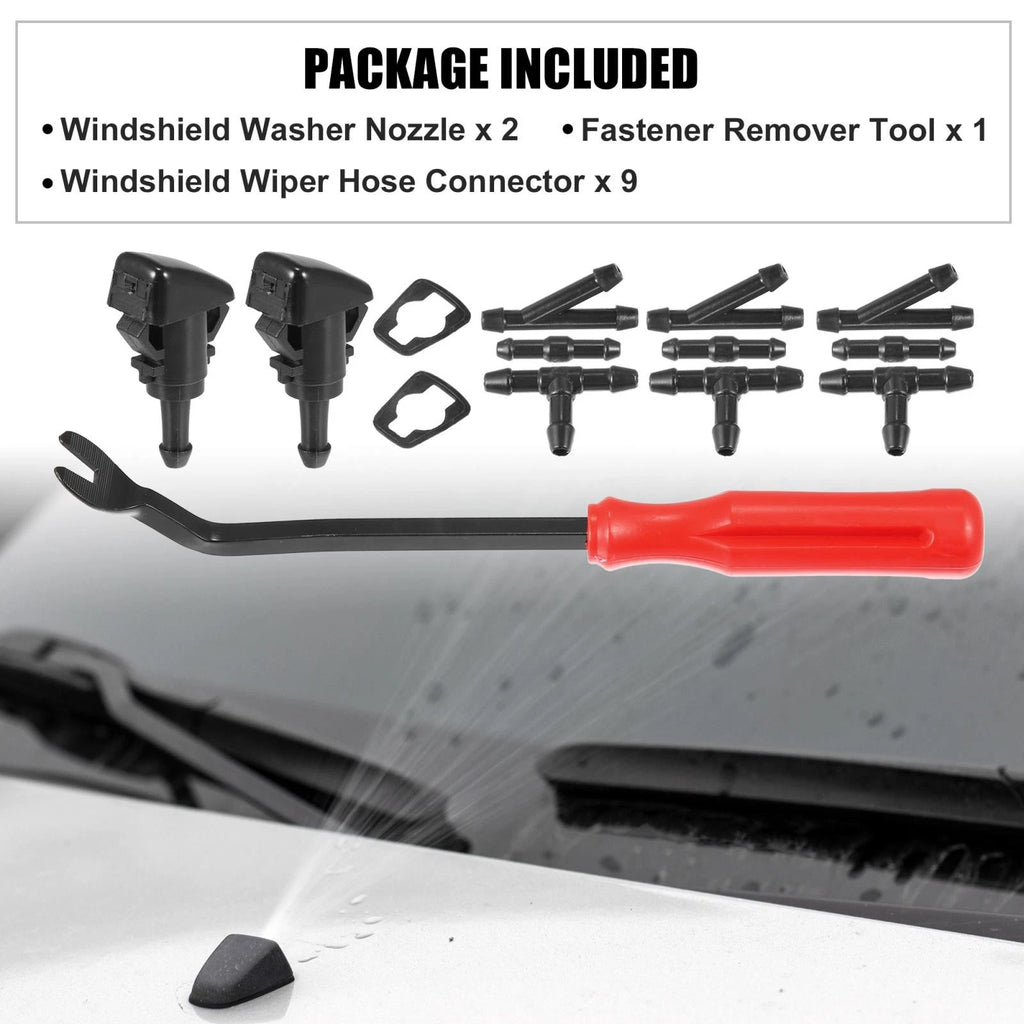 14pcs Windshield Washer Nozzle Kit 5116088AA for Dodge Neon (2000–2005)