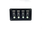4 Button Light Switch Panel for Boat (Carling V1D1, 20A)