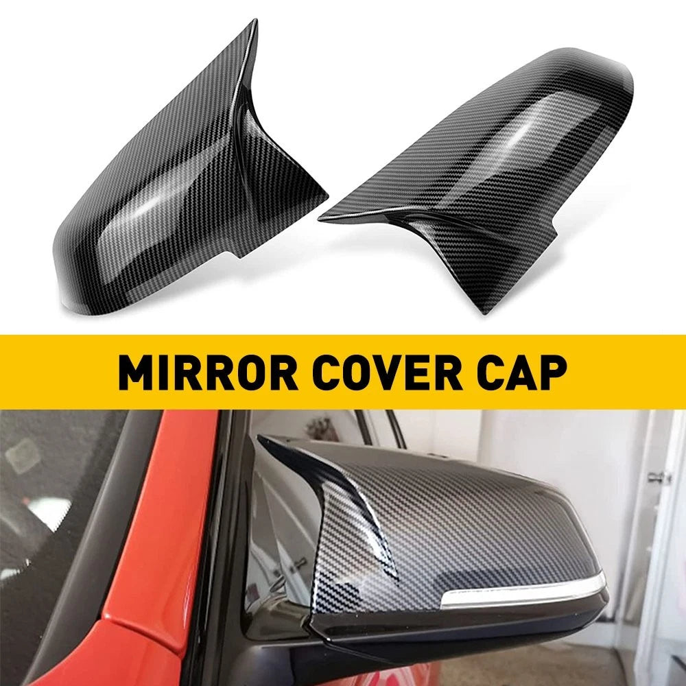 Carbon Fiber Wing Mirror Cover Cap for BMW (2012–2016)