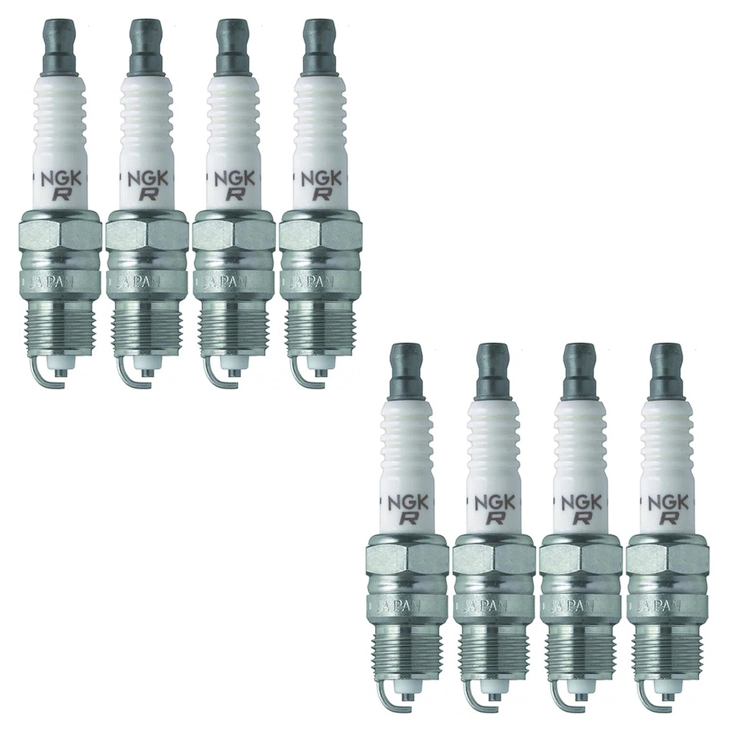 Set of 8 NGK V-Power Spark Plugs 6945 for Buick Excalibur Ford Pontiac V8