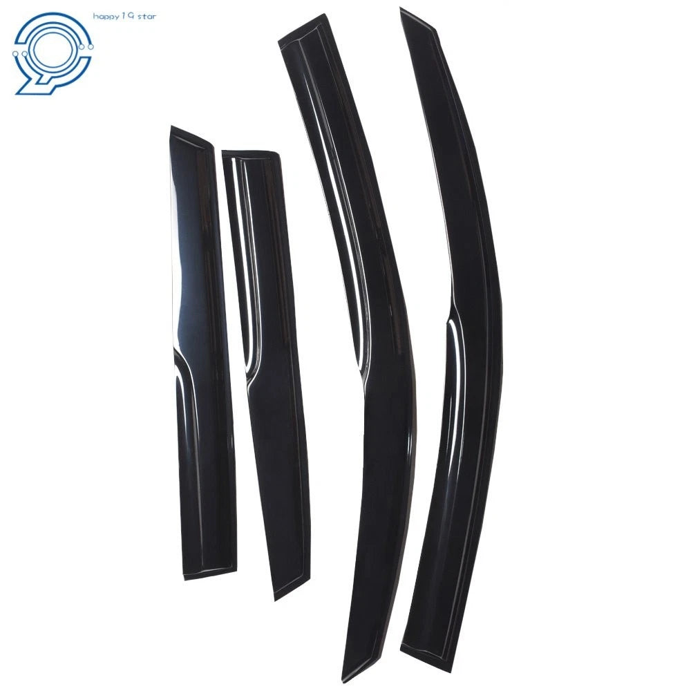 Set of 4 Window Visor Deflectors for Mazda 3 Hatchback (2004-2009)