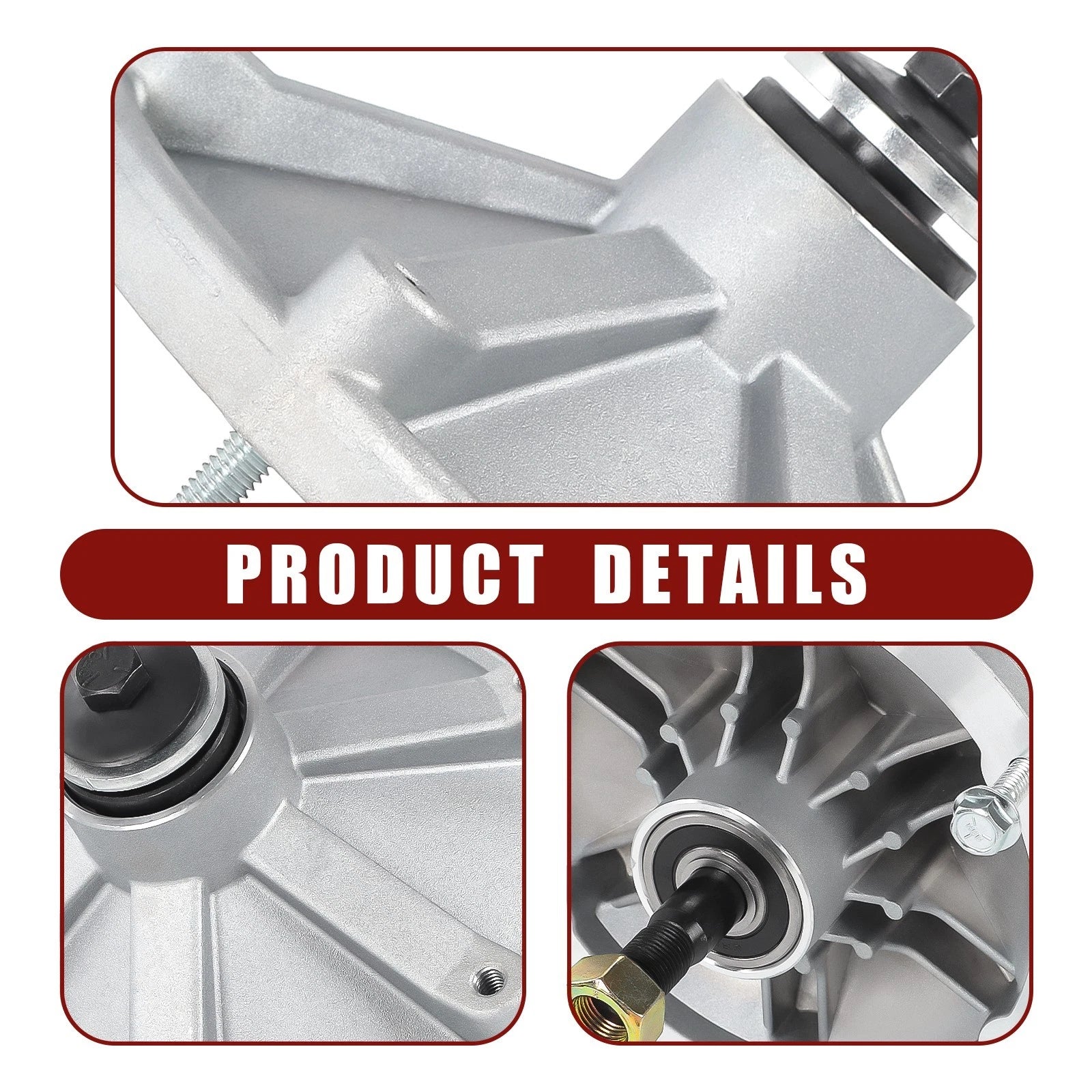 3X Deck Spindles for Exmark 48" 52"