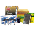 Tune-Up Kit: 4 Coils & 4 NGK G-Power Spark Plugs for Audi A4 (1996–2001)