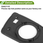 Left Side Mirror Glass Replacement for Hyundai Accent (2005–2009)