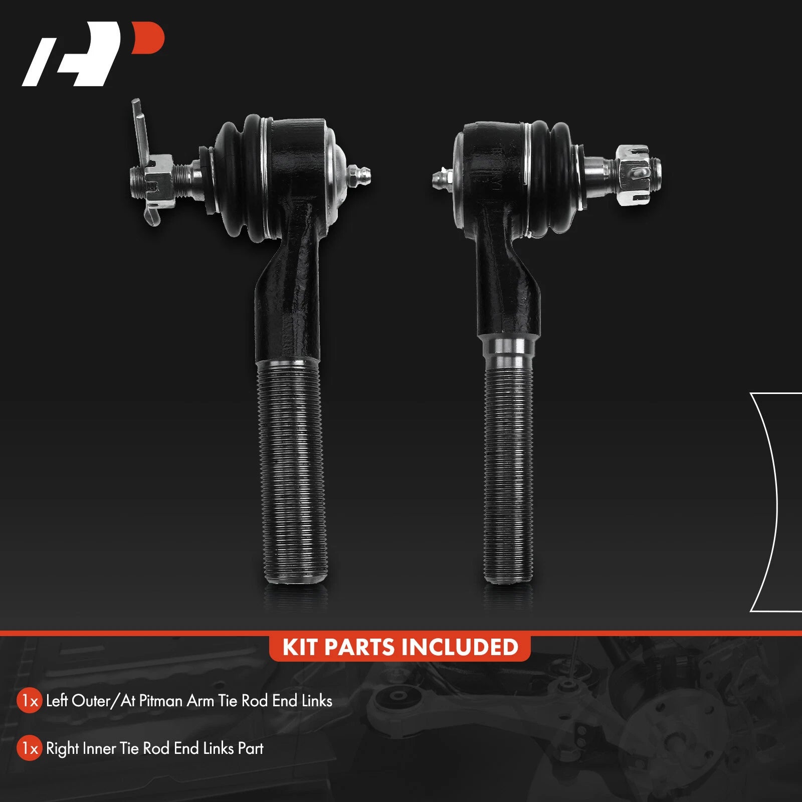 2X Tie Rods for Jeep Grand Cherokee (1993-1998)