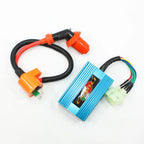 Racing CDI Unit + Coil for GY6 150cc 250cc Scooter Quad ATV Dune Buggy