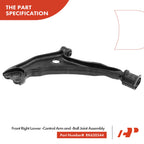 Set of 4 Front Control Arms with Ball Joints for Mercury Villager Nissan Quest (1993–2002)