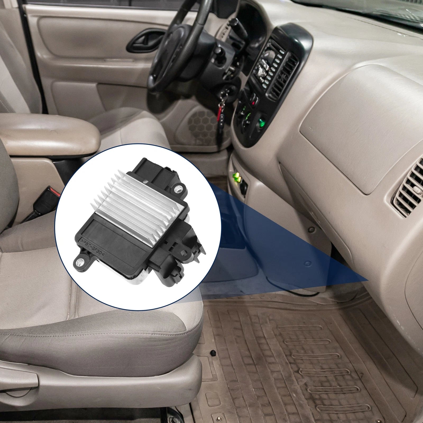 Engine Radiator Cooling Fan Control Module for Toyota Camry RAV4 (2007–2012)