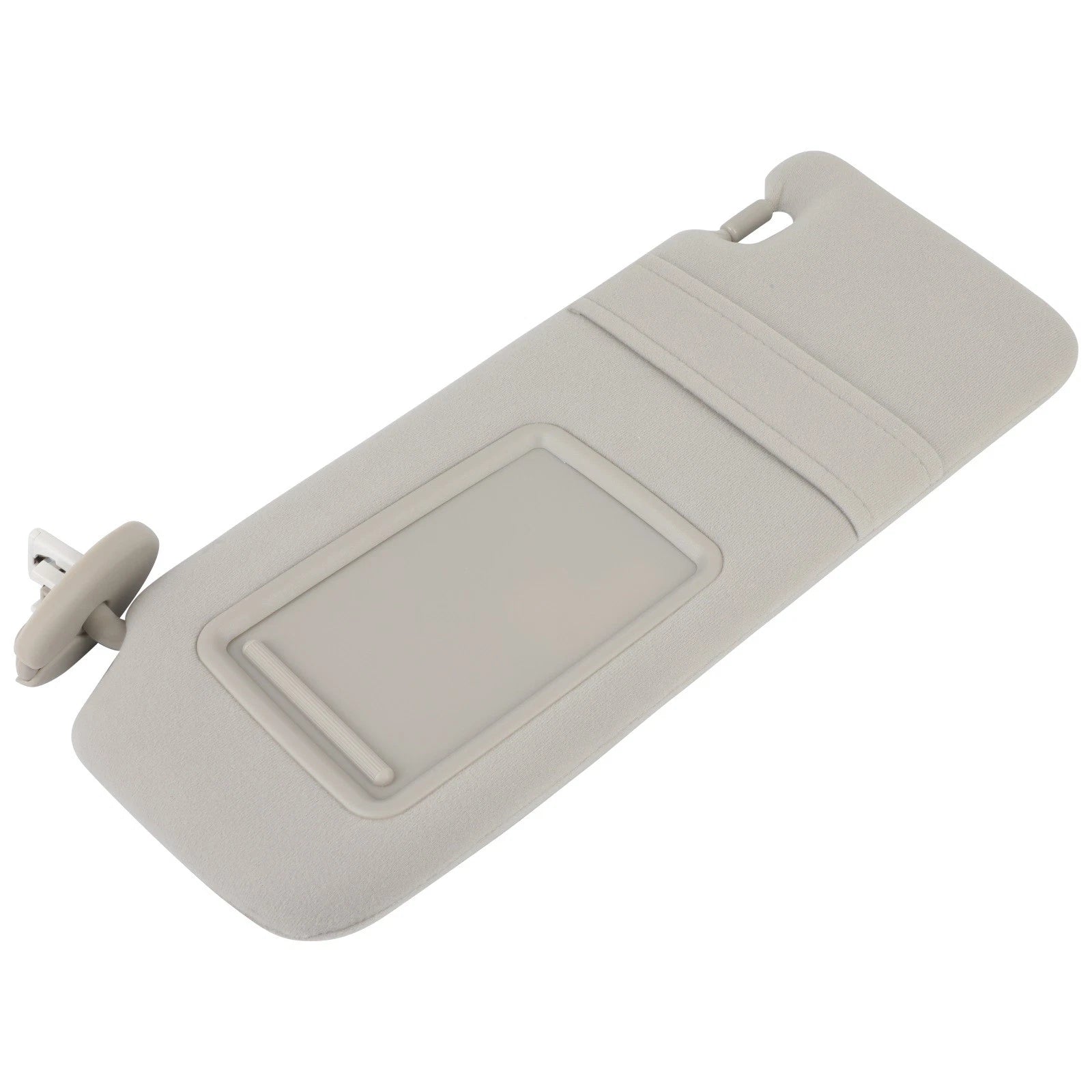 Left Driver Side Sun Visor for Toyota Venza (2009–2016) Light Gray