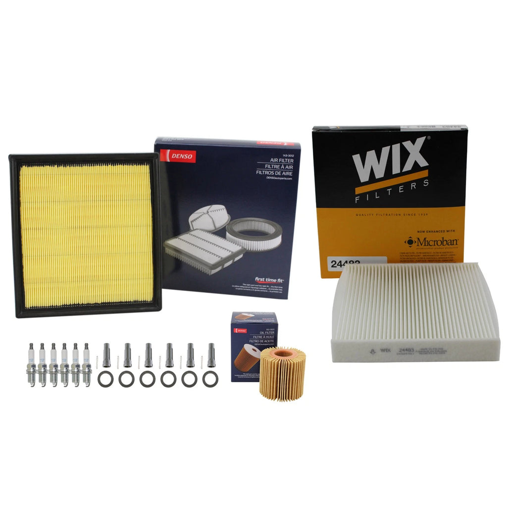 Tune Up Kit with 6 NGK Spark Plugs & Boots for Camry Highlander RX350