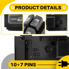 Front Left Power Window Switch for Chevrolet Blazer (1995-2005)