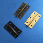 Set of 4 Metal Hinges with Screws for Wooden Box Toolbox Cabinet Door