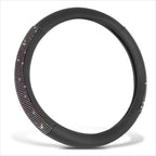 Steering Wheel Cover for Universal Fit (14.5-15" Diameter) Synthetic Leather