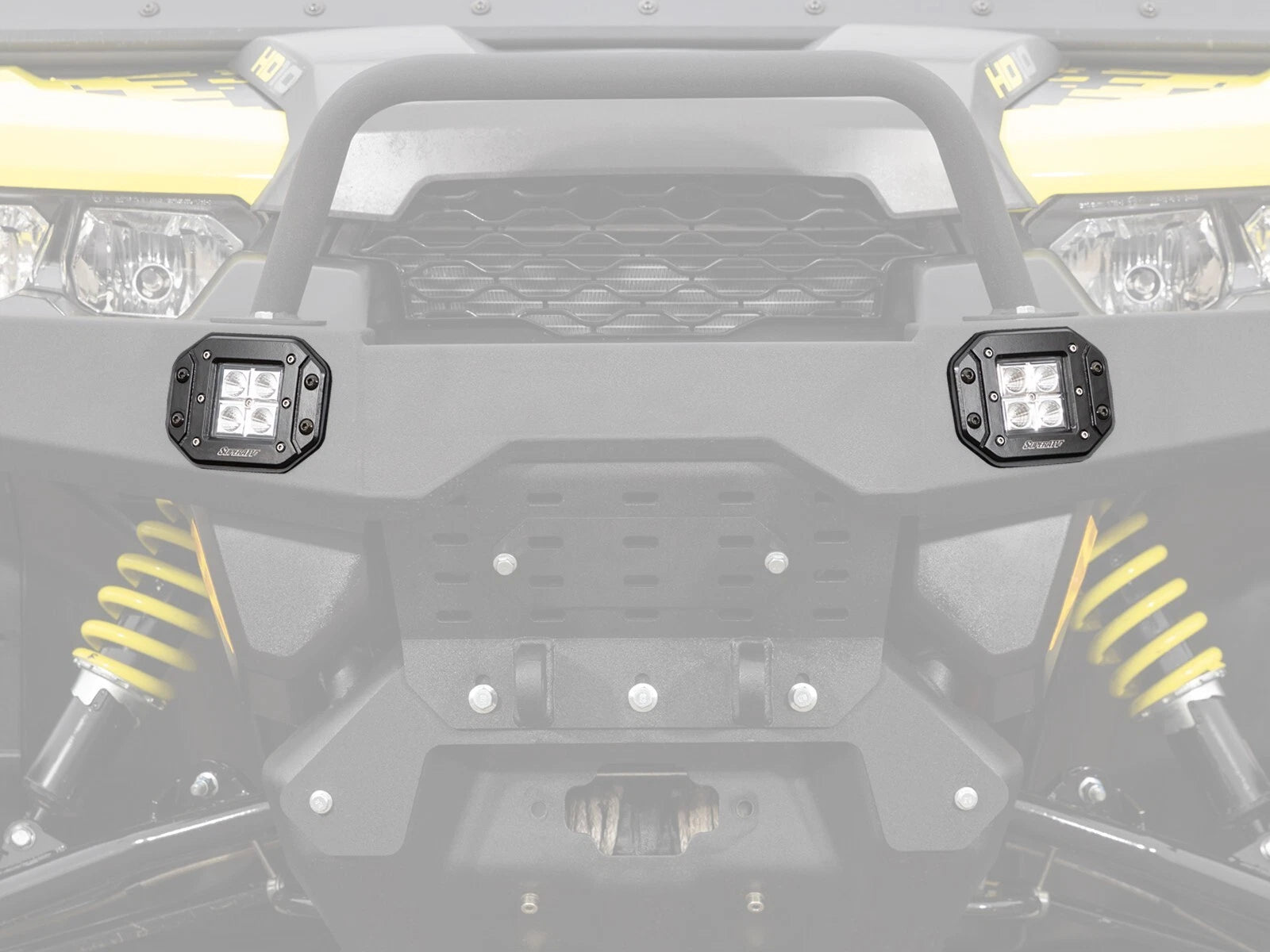 2X Recessed LED Cube Lights for UTV (with Rocker Switch)