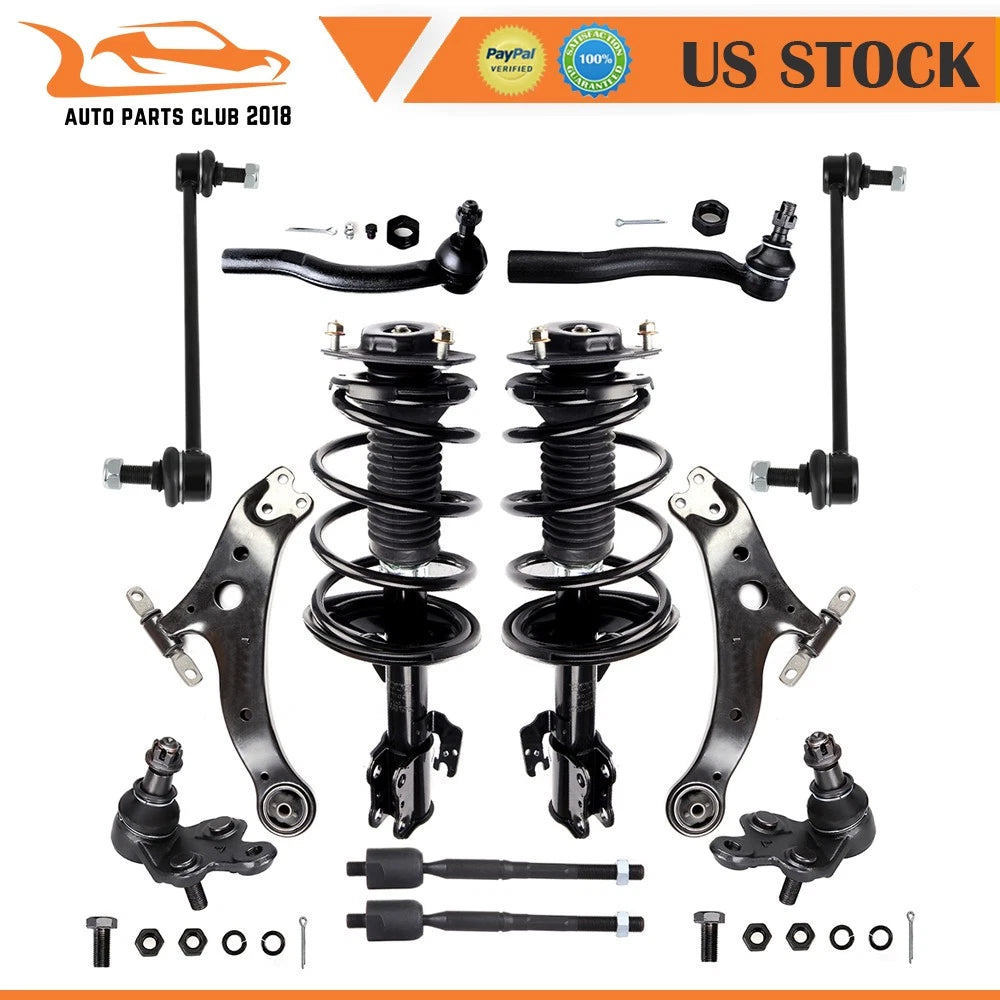Front Strut for Lexus ES300 Toyota Camry (2002–2003) w/Sway Bar Control Arms