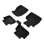 Set of 2 Black TPE Floor Mats for BMW X1 F48/X2 (2016–2022) Waterproof