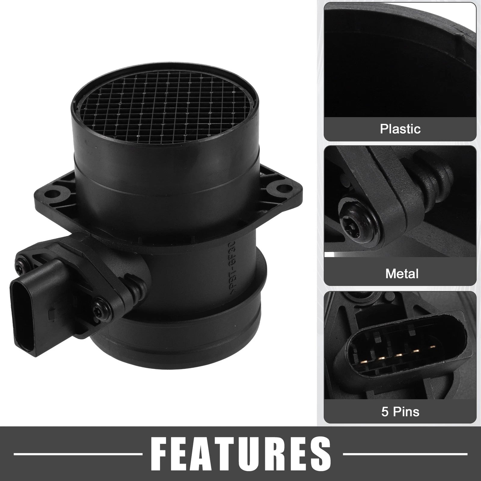 MAF Mass Air Flow Sensor for Volkswagen Golf (1999–2005) No. 0280217529