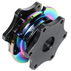 NRG SFI 42.1 Spec D Shaped Steering Wheel Quick Release Adapter for