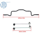Sway Bar with Bushing Kit for Toyota Corolla Matrix Pontiac Vibe (2003–2013)