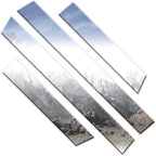 Luxury Stainless Upper Rocker Panels 4pc Set for Ford Expedition (2015–2017)