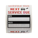 Set of 150 Truck Reminder Stickers for Automotive Tools