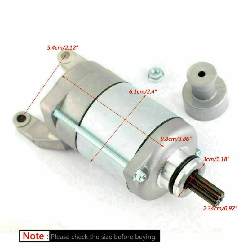 Starter Motor for Honda CBR250R (2011–2013), CB500F (2013–2017), CBR300R (2015–2017)