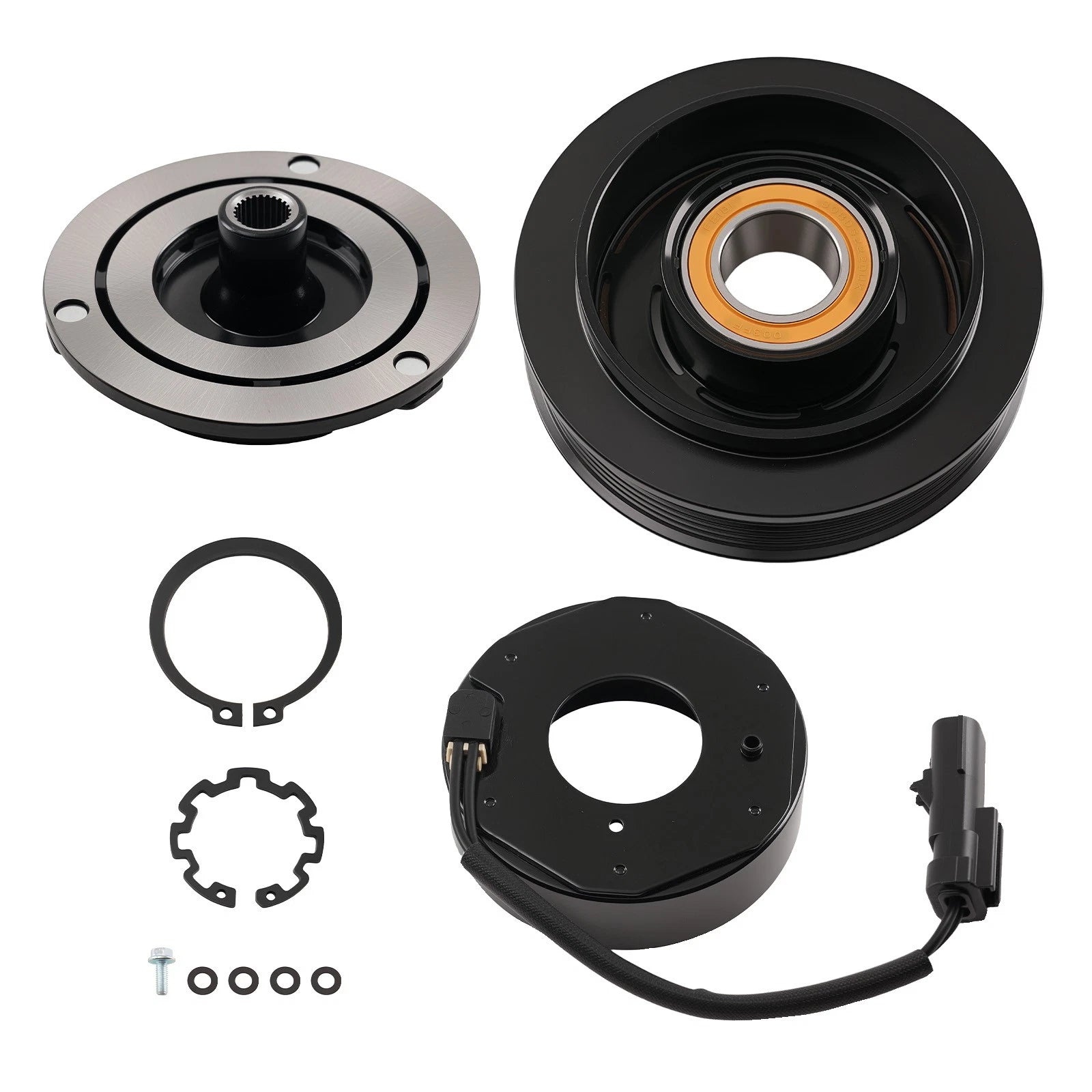 6 Groove AC Compressor Clutch Kit for Dodge Grand Caravan (2001–2007) 5005441AD