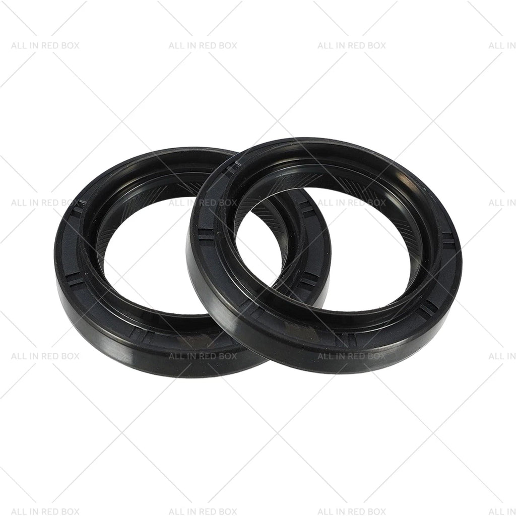 2Pcs Front Inner Axle Oil Seal Set for Toyota Hilux (TGN26, KUN25, KUN26)