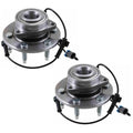 Set of 2 Front Wheel Bearing and Hub Assemblies for Chevrolet Tahoe (2007–2014)