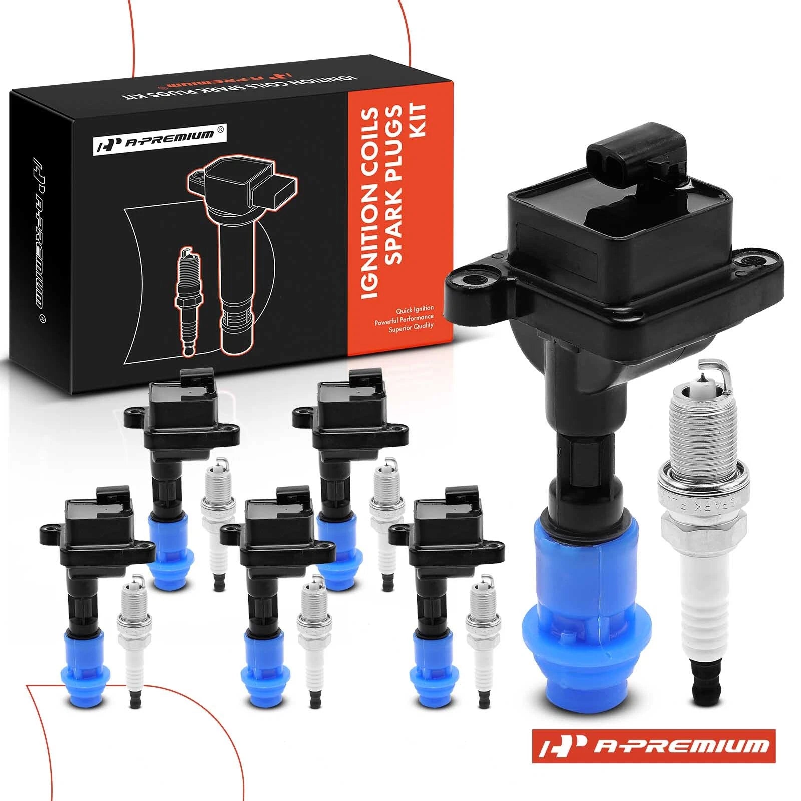 Ignition Coil & Iridium Spark Plug for Toyota Supra (2015–2018)