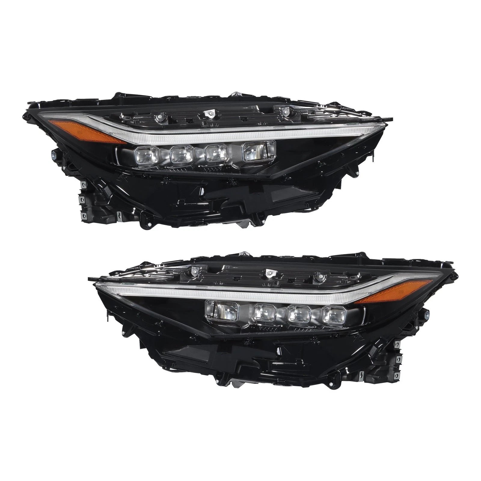Headlight Assembly for Toyota bZ4X (2023–2025) Clear LED Left+Right