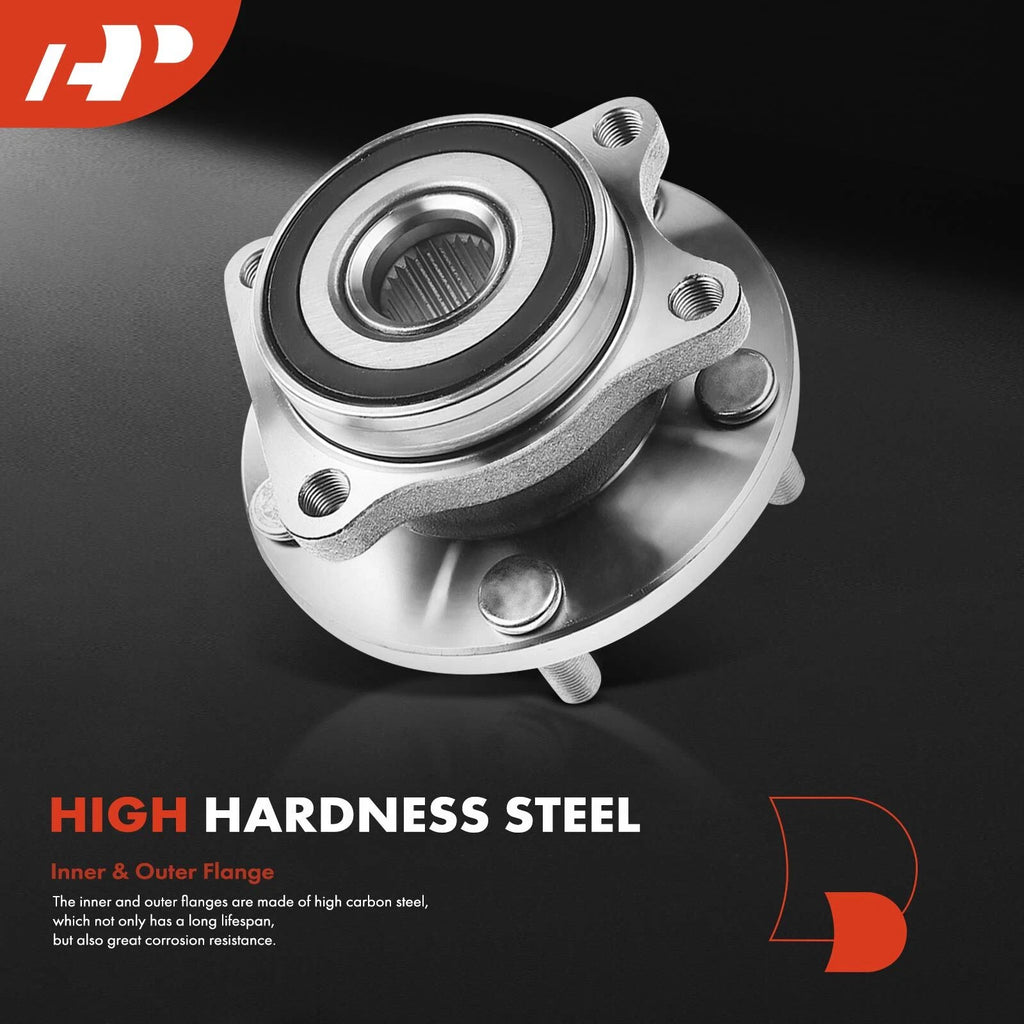2X Wheel Hub & Bearing Assembly for Subaru Outback, Forester (2015–2025)