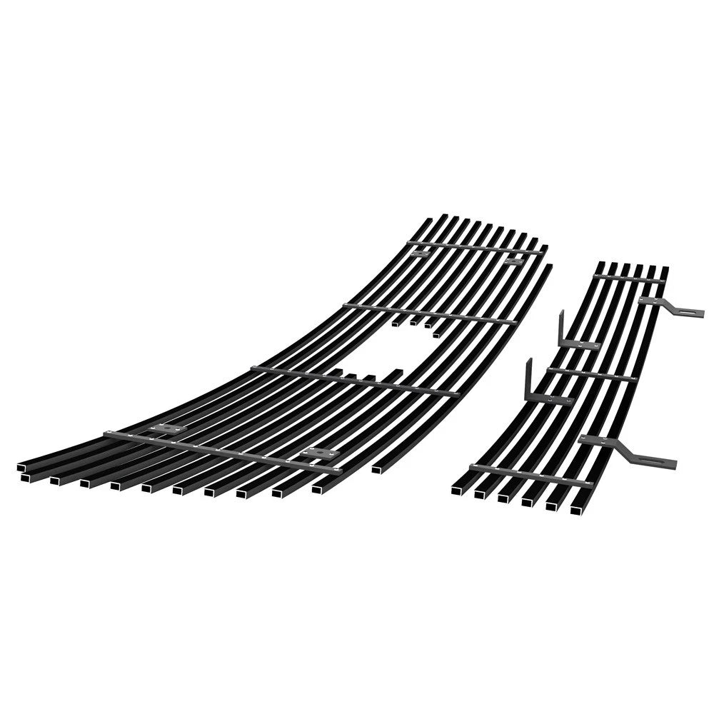 Black Billet Grille Insert Combo for Ford F-150 (2001-2003)