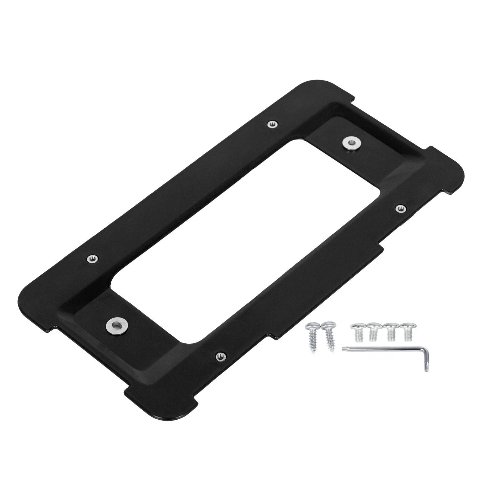 Rear License Plate Bracket Mount for BMW E46 E90 (2001–2012) + 6 Screws + Wrench