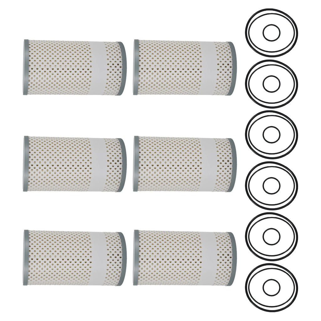 6Pack Diesel Filter FF5369W for Kenworth Peterbilt Sterling (N/A)