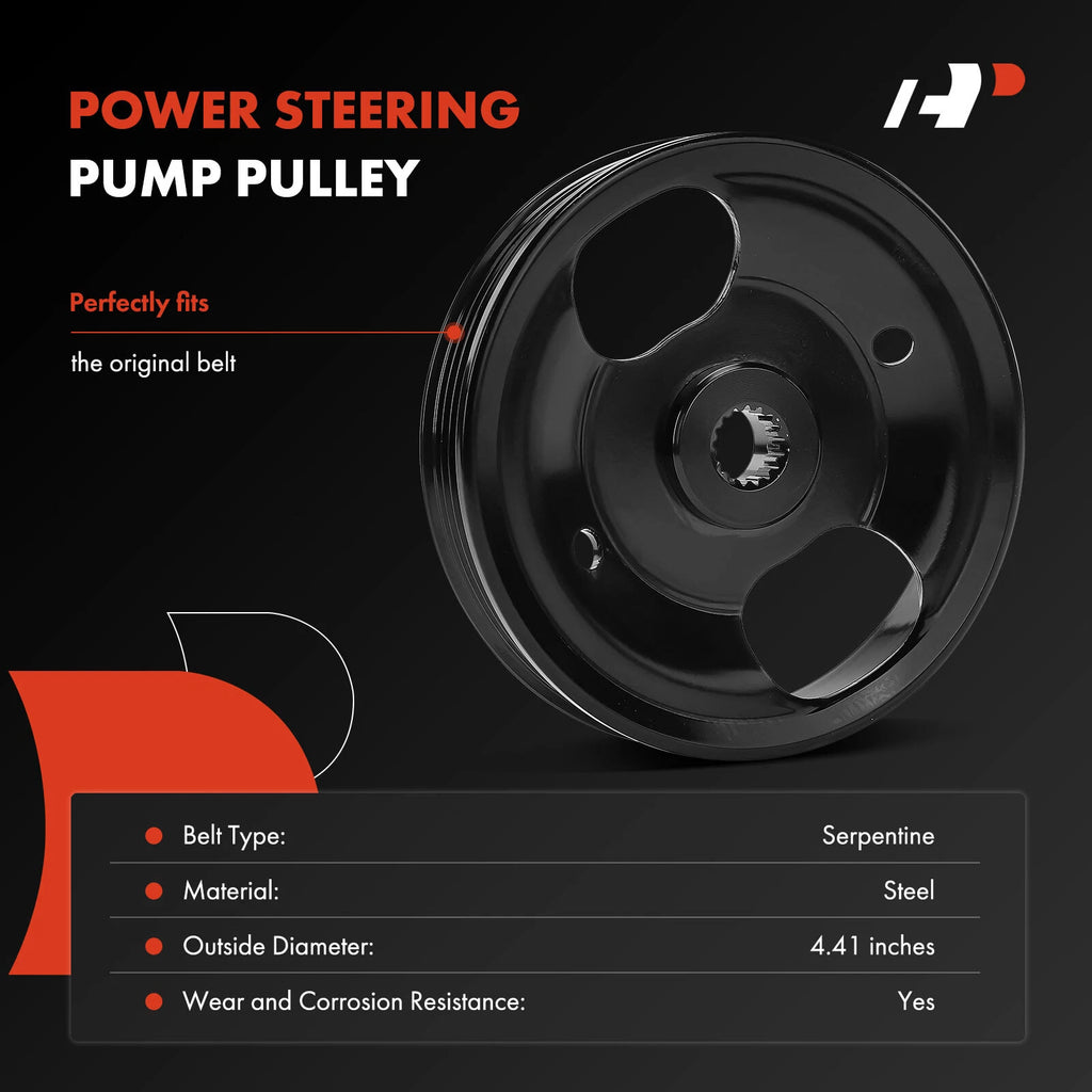 Power Steering Pump Pulley for Infiniti I30, Nissan Maxima, Altima, Quest (1995–2004)