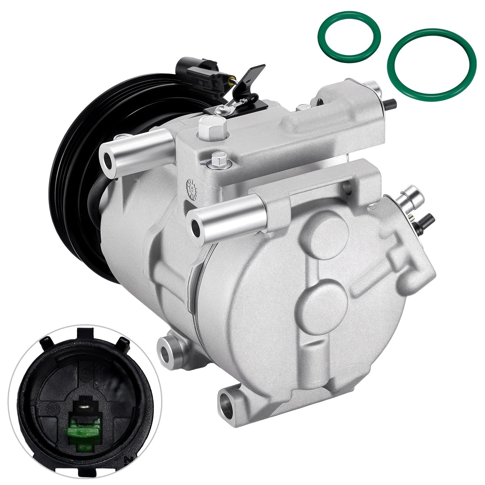 A/C Compressor with Clutch for Kia Rio/Rio5 (2006–2011) CO 10980C 977011G010