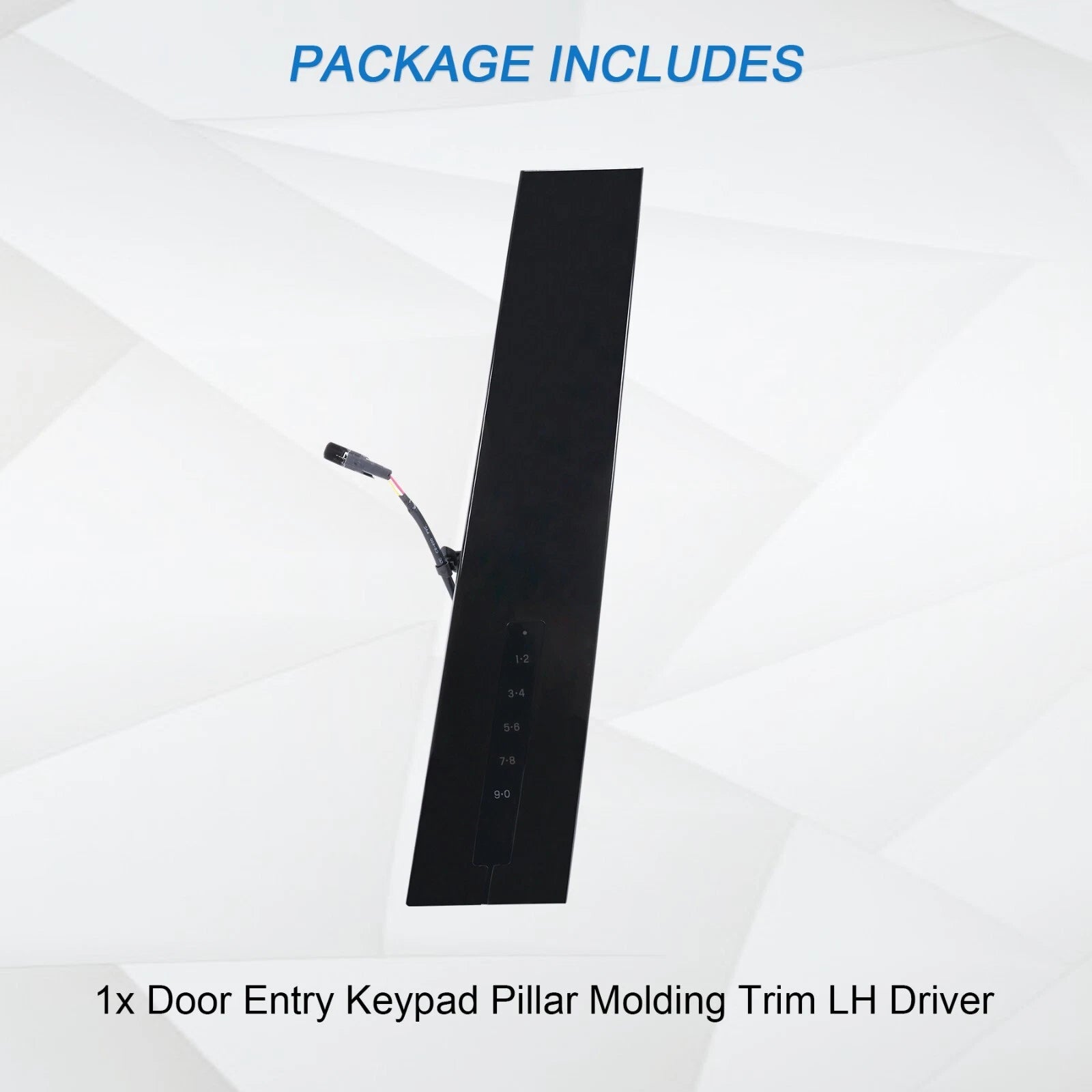 Left Driver Side Door Keypad Pillar Trim for Ford Explorer (2011-2019)