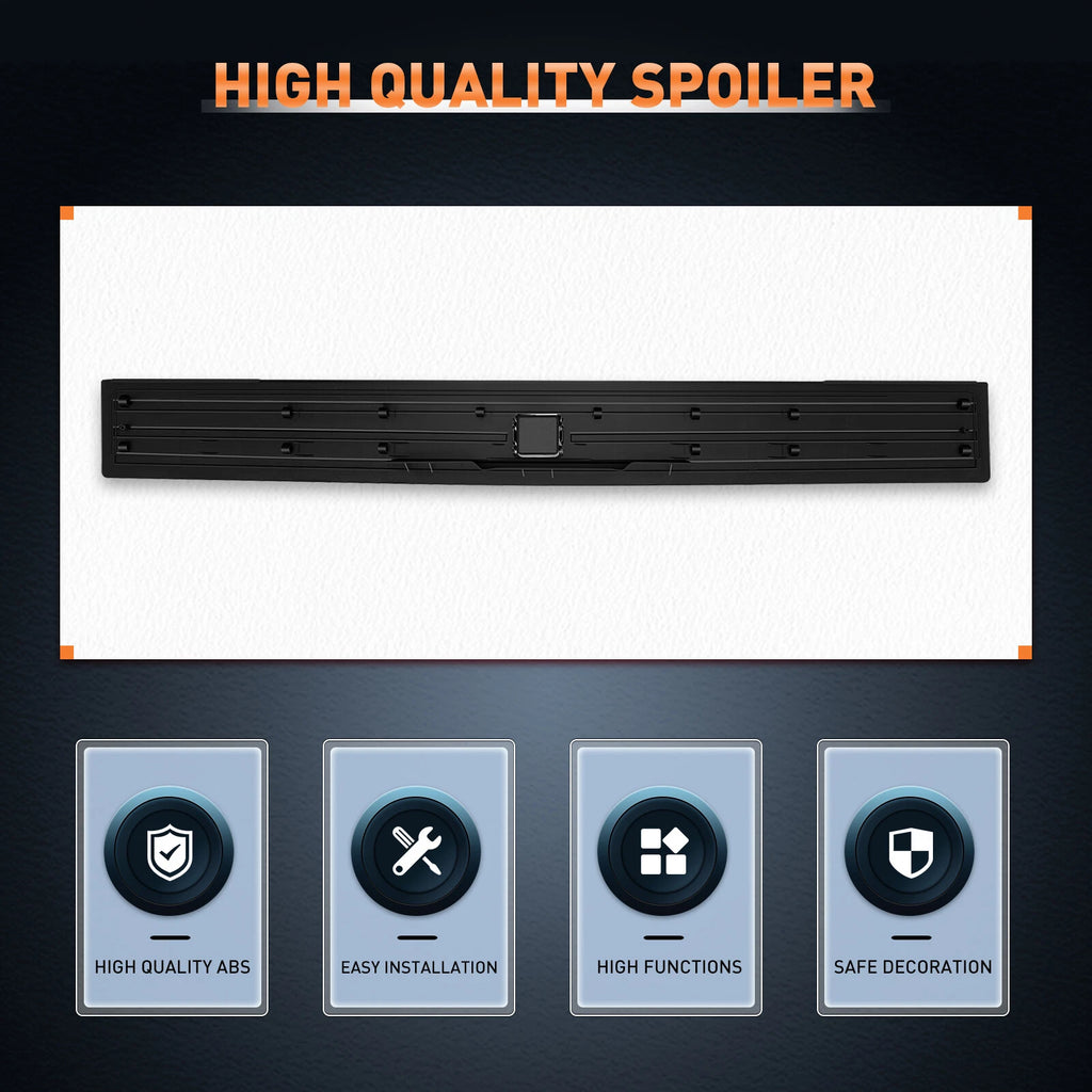 Tailgate Moulding for Ford F150 (2015-2019) with Flexible Step